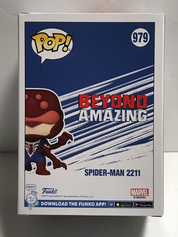 Photo 2 of NIB FUNKO POP MARVEL- YEAR OF THE SPIDER-MAN 2211 AMAZON EXCLUSIVE #979