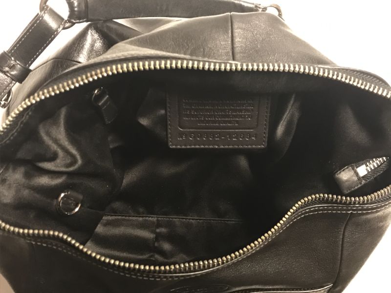 Photo 5 of NIB COACH SOHO BLACK LEATHER HOBO TOTE / PURSE