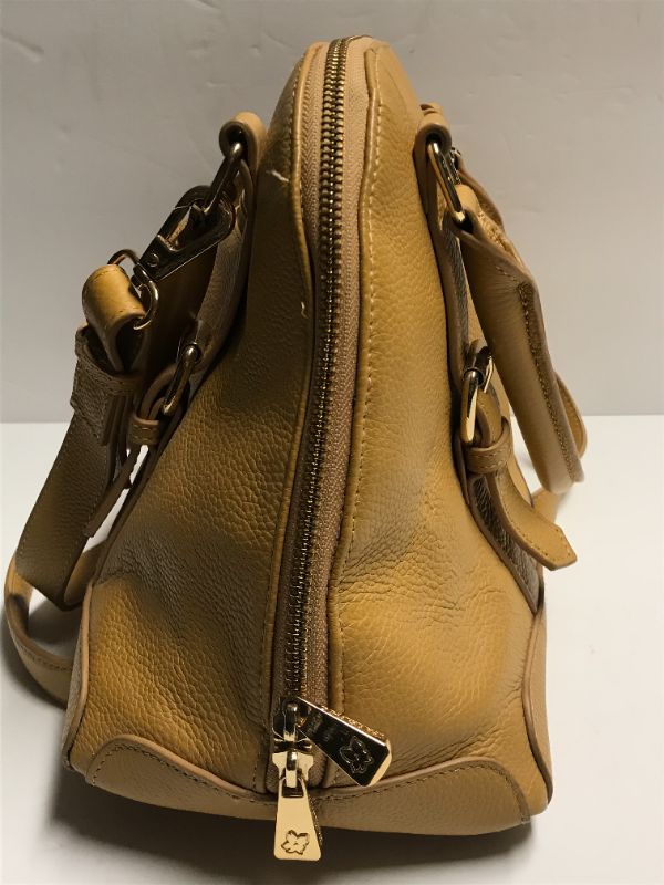 Photo 3 of ORA DELPHINE ARDEN YELLOW SATCHEL WITH DUST BAG