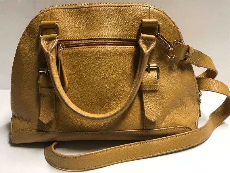 Photo 4 of ORA DELPHINE ARDEN YELLOW SATCHEL WITH DUST BAG