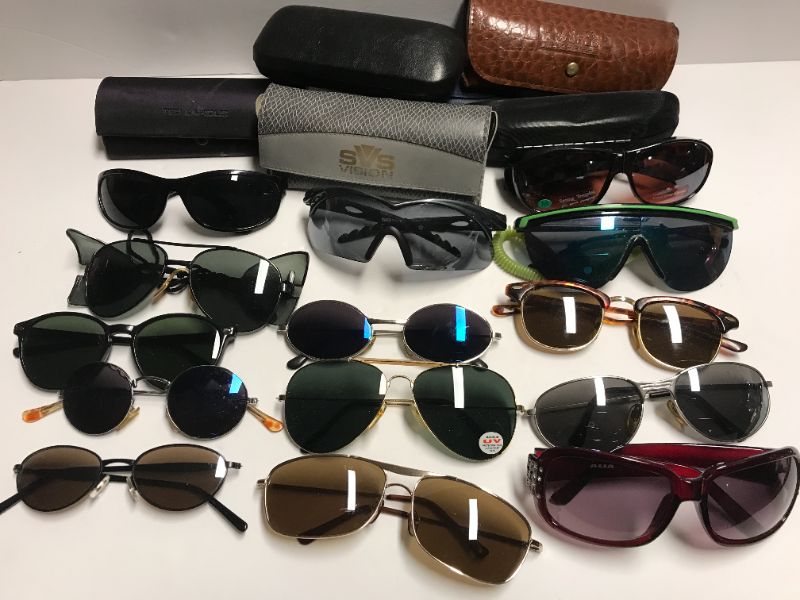 Photo 1 of COLLECTION OF SUNGLASSES & CASES