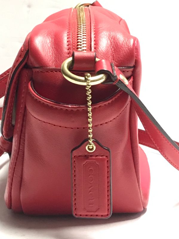 Photo 4 of RED COACH CAMERA BAG EXCELLENT CONDITION