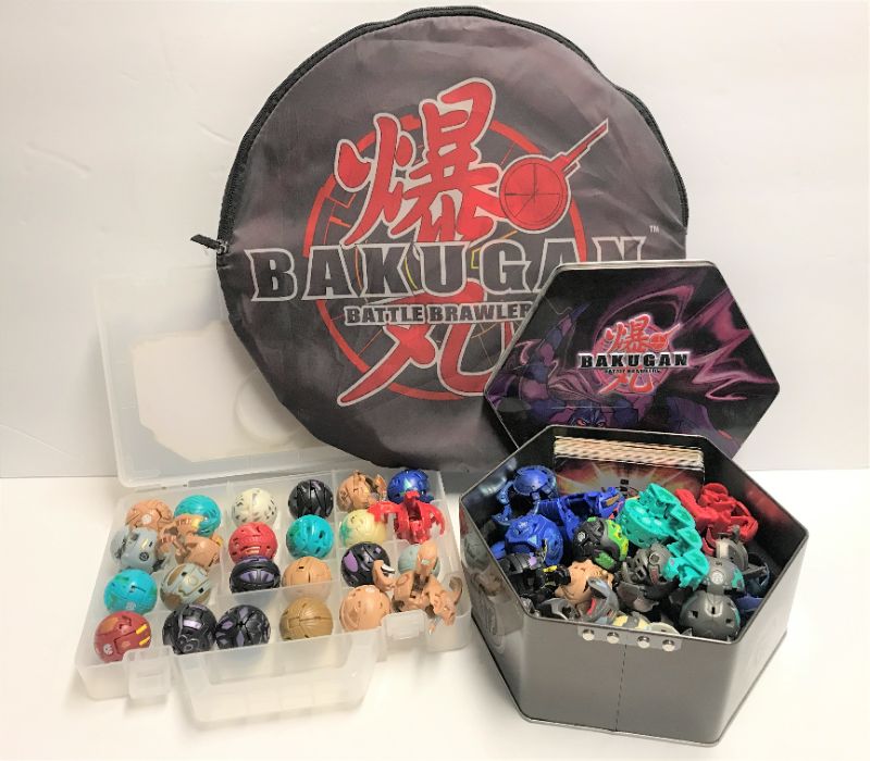 Photo 1 of BAKUGAN - LARGE LOT 
ACTION FIGURES, CARDS & ACCESSORIES