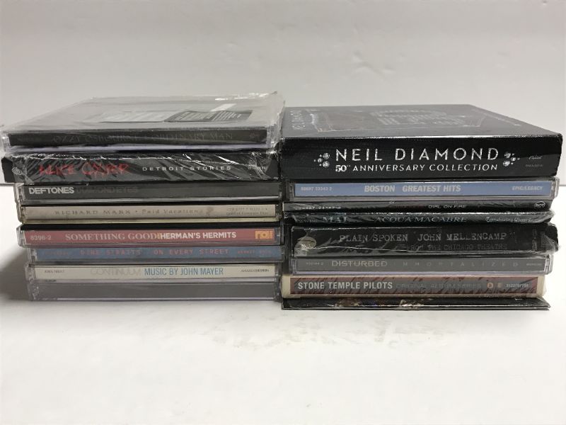 Photo 1 of COLLECTION OF CLASSIC ROCK CDS SOME STILL FACTORY SEALED