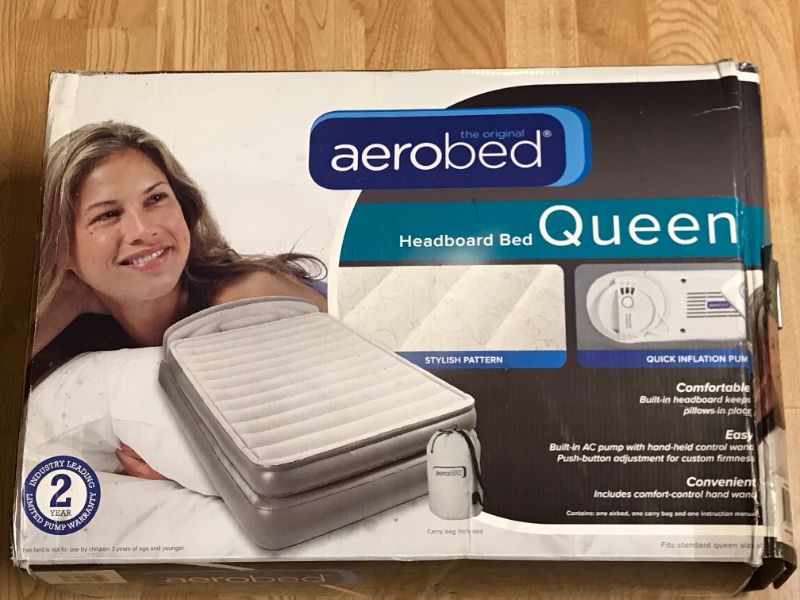 Photo 1 of AEROBED HEADBOARD BED -QUEEN SIZE IN BOX