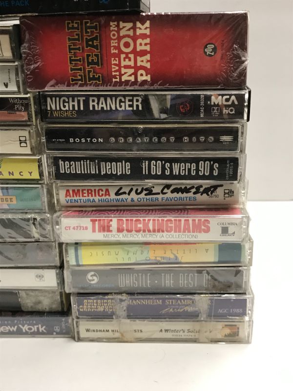 Photo 4 of VINTAGE CLASSIC ROCK CASSETTE TAPES
