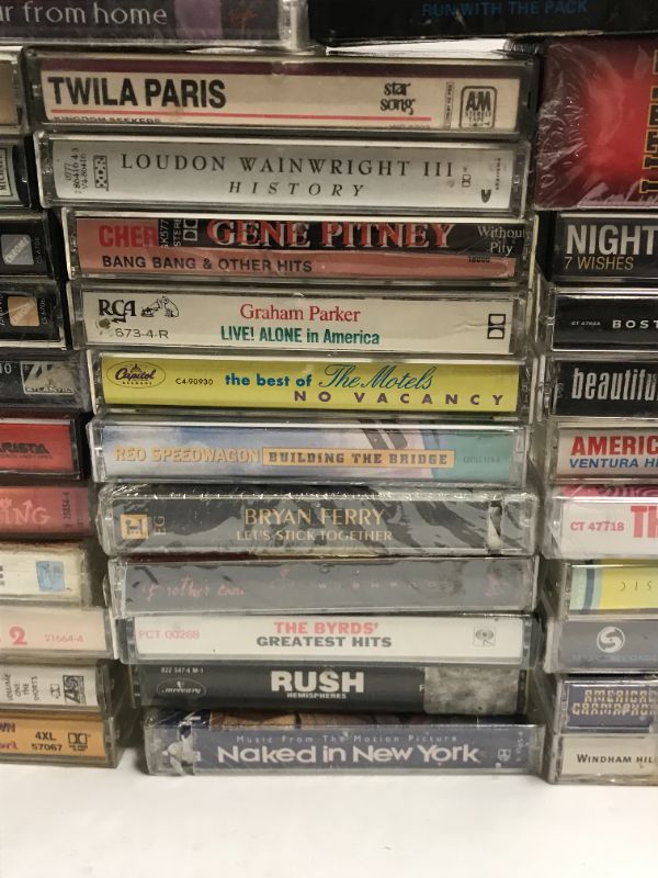 Photo 3 of VINTAGE CLASSIC ROCK CASSETTE TAPES