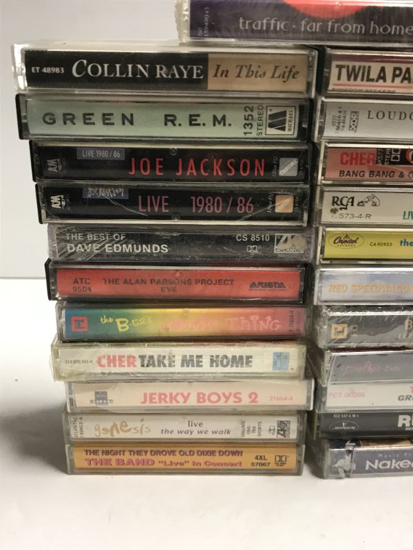 Photo 2 of VINTAGE CLASSIC ROCK CASSETTE TAPES
