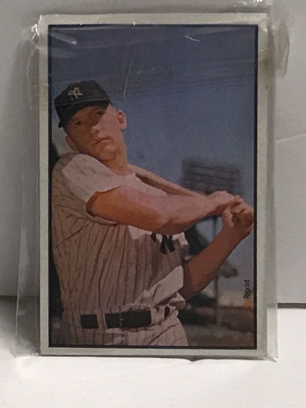 Photo 1 of 1989 BOWMAN SWEEPSTAKES CARD 1953 REPRINT MICKEY MANTLE NEW YORK YANKEES