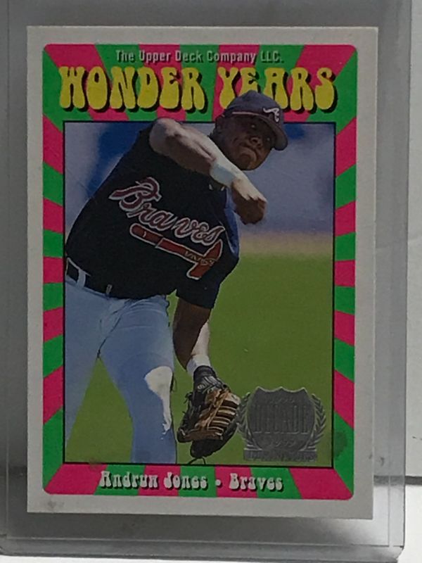 Photo 1 of 1999 UPPER DECK WONDER YEARS TRIPLE PARALLEL #14 ANDRUW JONES