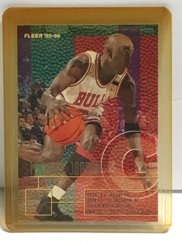 Photo 1 of 1995 - 1996 FLEER BASKETBALL MICHAEL JORDAN #22