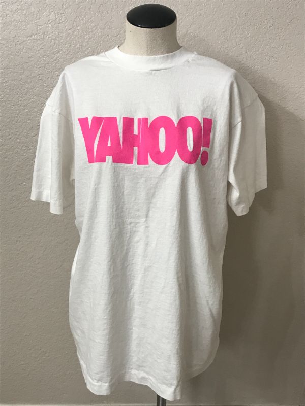 Photo 1 of VINTAGE YAHOO T-SHIRT SINGLE STITCH MENS SIZE XL