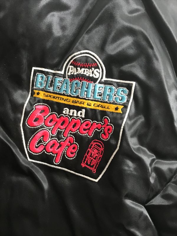 Photo 3 of VINTAGE BLEACHERS AND BOPPERS CAFE EMBROIDERED JACKET SIZE M
