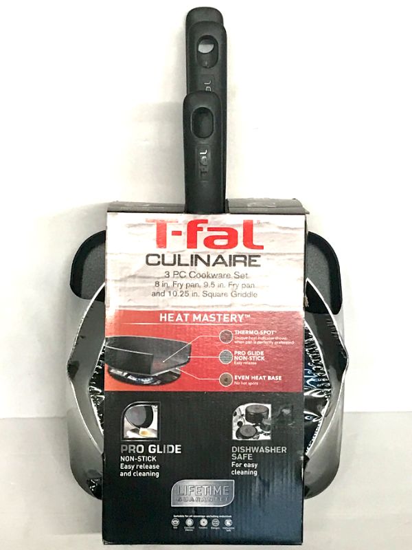 Photo 1 of T-FAL CULINAIRE 3pc COOKWARE SET