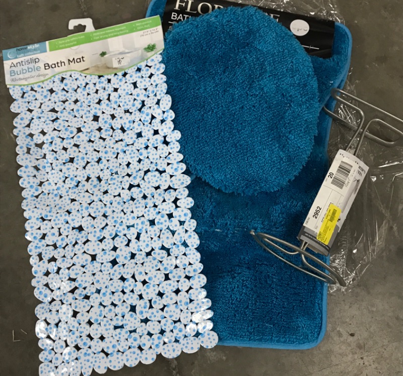 Photo 1 of NEW BATHROOM DECOR BASKETS, SHOWER MAT & MORE