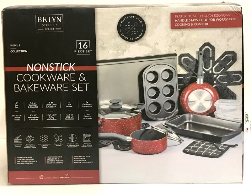 Photo 2 of NONSTICK COOKWARE & BAKEWARE SET