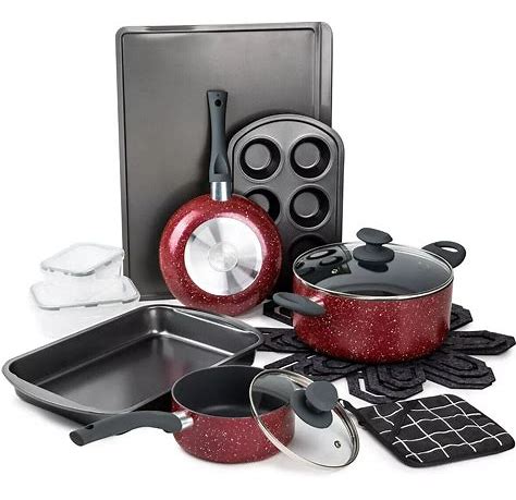 Photo 1 of NONSTICK COOKWARE & BAKEWARE SET