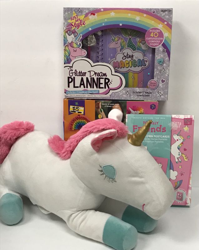 Photo 1 of NEW UNICORN ARTS & CRAFTS WITH UNICORN STUFFED ANIMAL