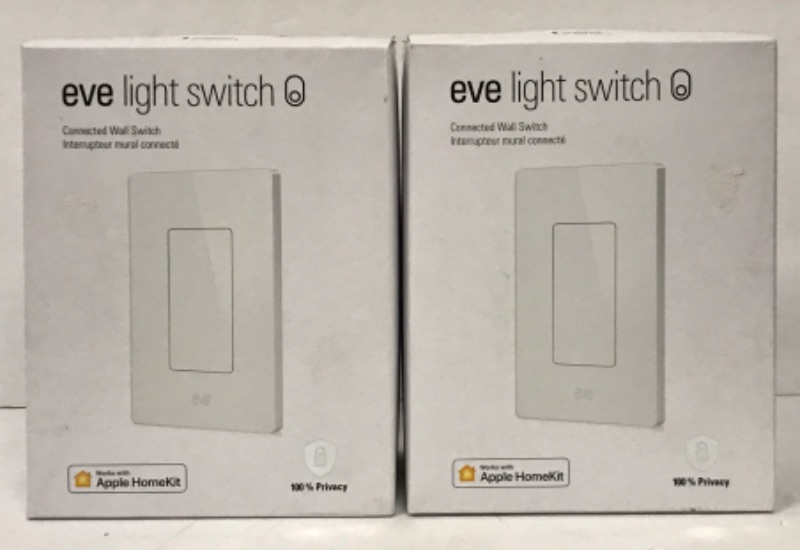 Photo 1 of EVE LIGHT SWITCH CONNECTED WALL SWITCH