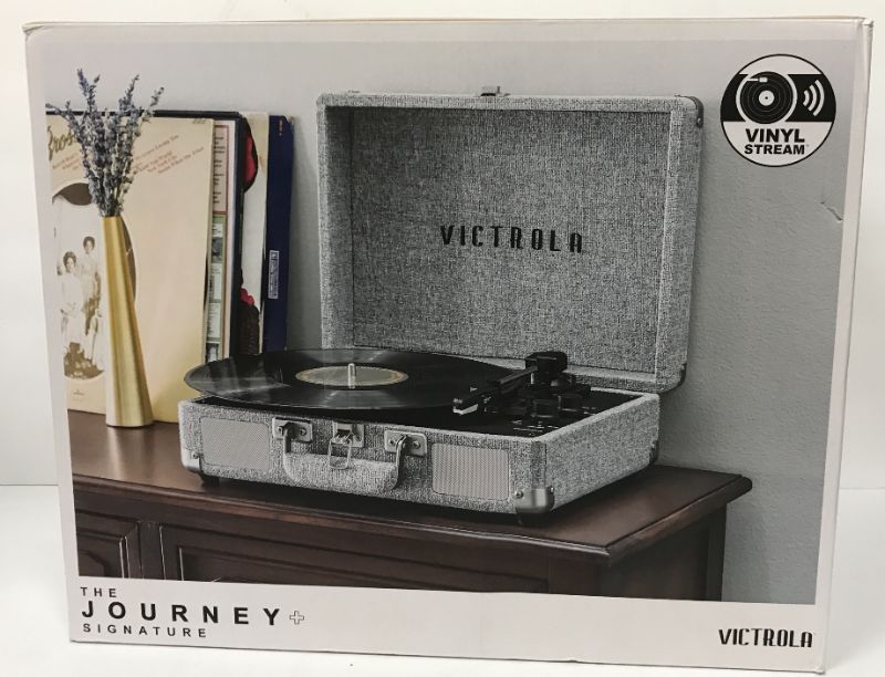 Photo 4 of NEW VICTROLA THE JOURNEY SIGNATURE RECORD PLAYER