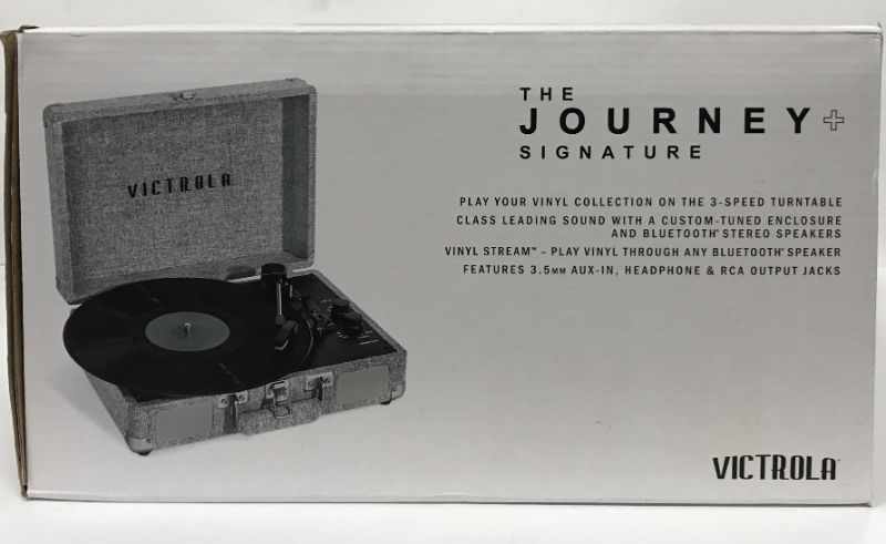 Photo 2 of NEW VICTROLA THE JOURNEY SIGNATURE RECORD PLAYER