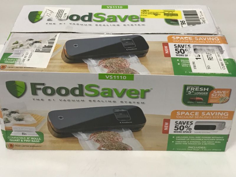 Photo 3 of FOODSAVER THE #1 VACUUM SEALING SYSTEM