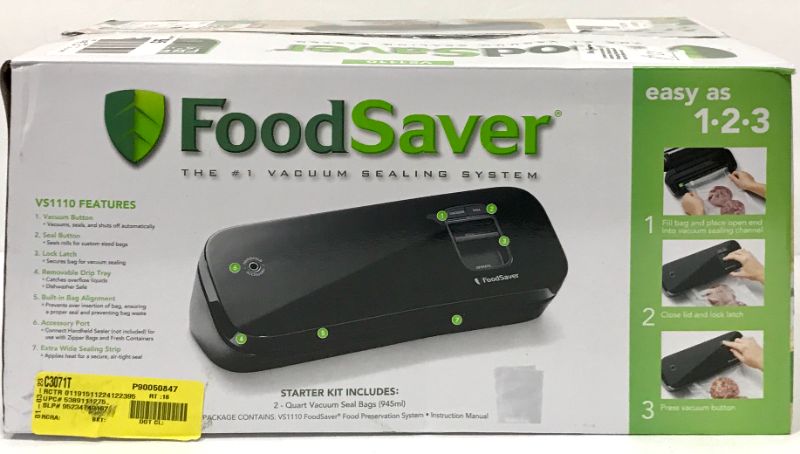 Photo 2 of FOODSAVER THE #1 VACUUM SEALING SYSTEM