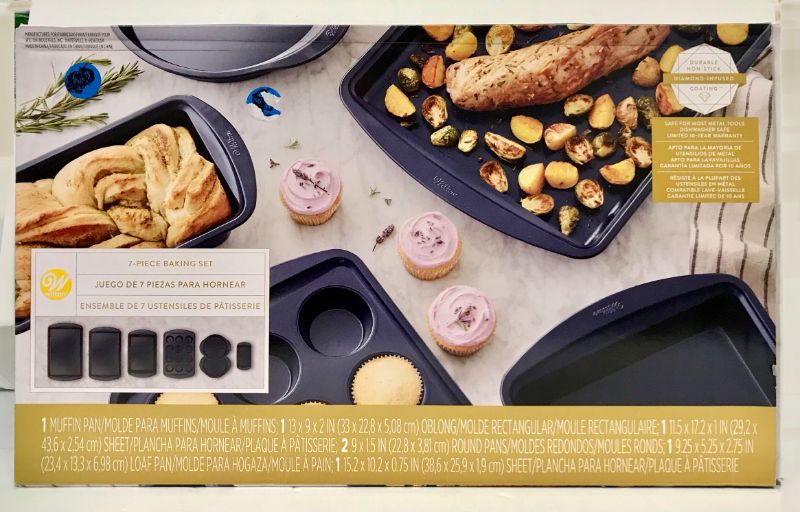 Photo 1 of WILTON 7-PIECE BAKING SET & THE CELLAR 9 PIECE KITCHEN TOOL SET