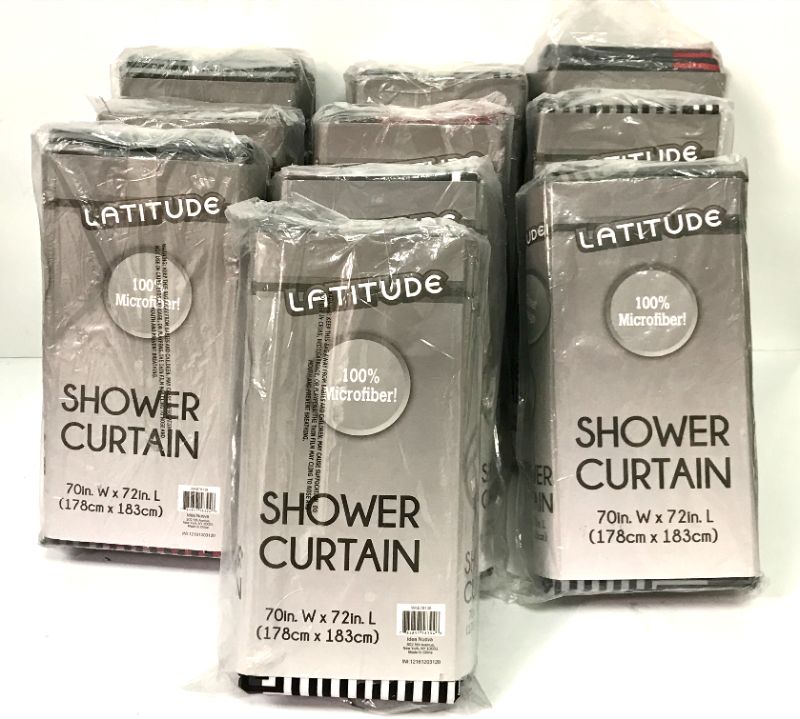 Photo 3 of 10 NEW LATITUDE SHOWER CURTAINS