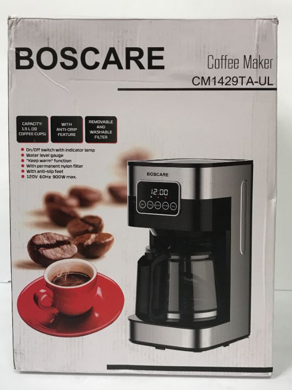 Photo 3 of BOSCARE COFFEE MAKER, DOWAN COFFEE CUPS SET OF 6 & COASTERS