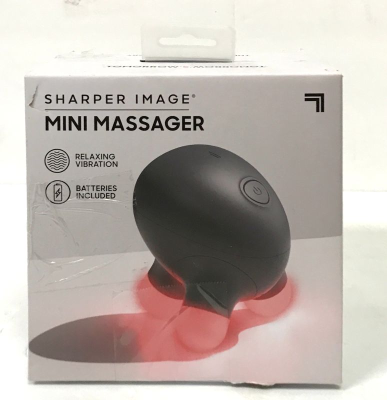 Photo 2 of NEW SHARPER IMAGE MASSAGING WEIGHTED HEATING PAD , MINI MASSAGER & SHATSU FULL BODY