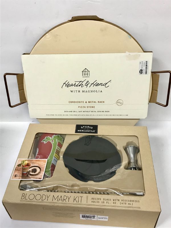 Photo 1 of STUDIO BLOODY MARY KIT AND HEARTH & HAND SERVING RACK