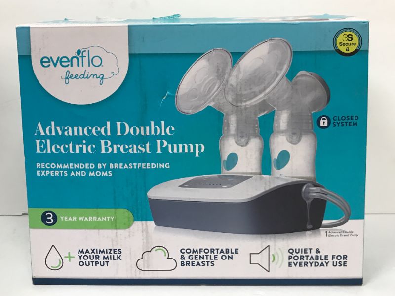 Photo 3 of EVENFLO ADVANCED DOUBLE ELECTRIC BREAST PUMP , WIPE WARMER  & PHILIPS ANTI-COLIC BOTTLES
