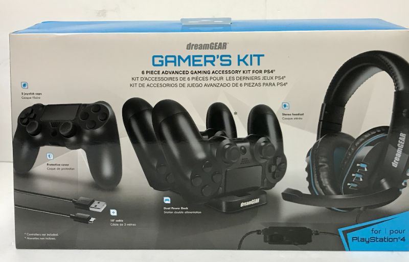 Photo 1 of PS4 DREAM GEAR GAMERS KIT NIB