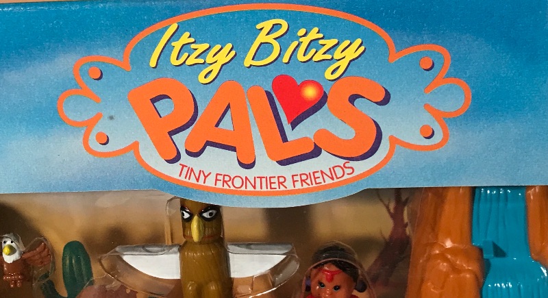 Photo 1 of VINTAGE ITZY BITY PALS 
TINY FRONTIER FRIENDS 
45 PIECE PLAYSET - NOS