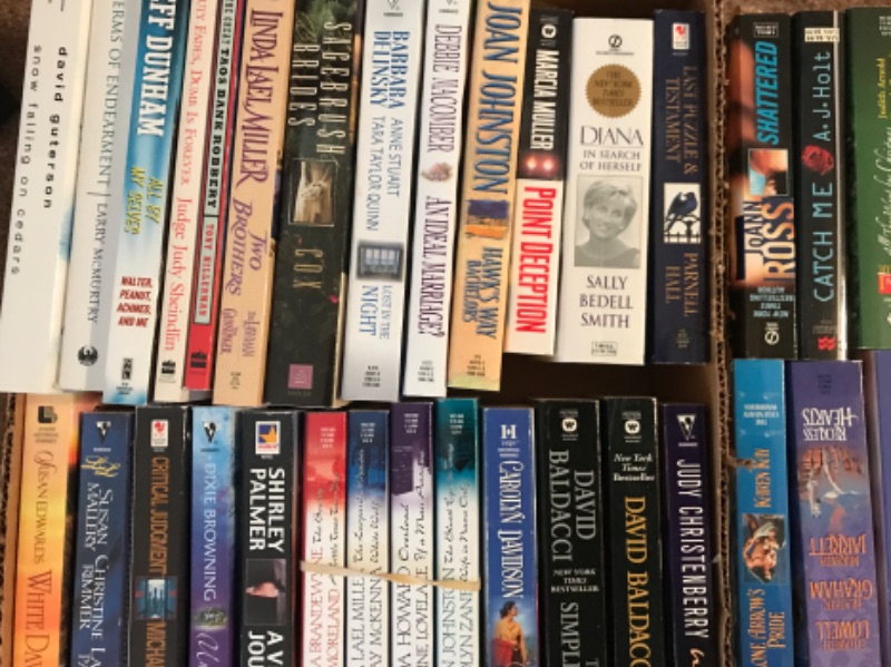 Photo 2 of ASSORTED PAPERBACK BOOKS
LARGE LOT