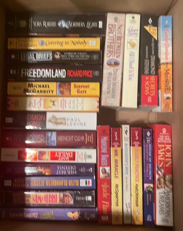 Photo 1 of ASSORTED PAPER BACK BOOKS LARGE LOT