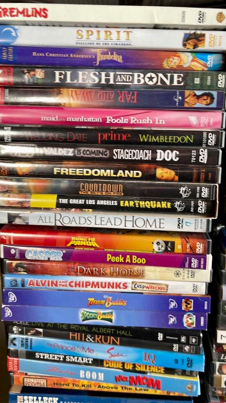 Photo 3 of DVD COLLECTION HUGE LOT WITH STAND