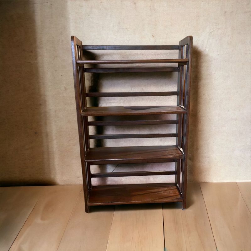 Photo 1 of WOODEN FOLDABLE SHELF 27.5”x 11.5” x 45.5”