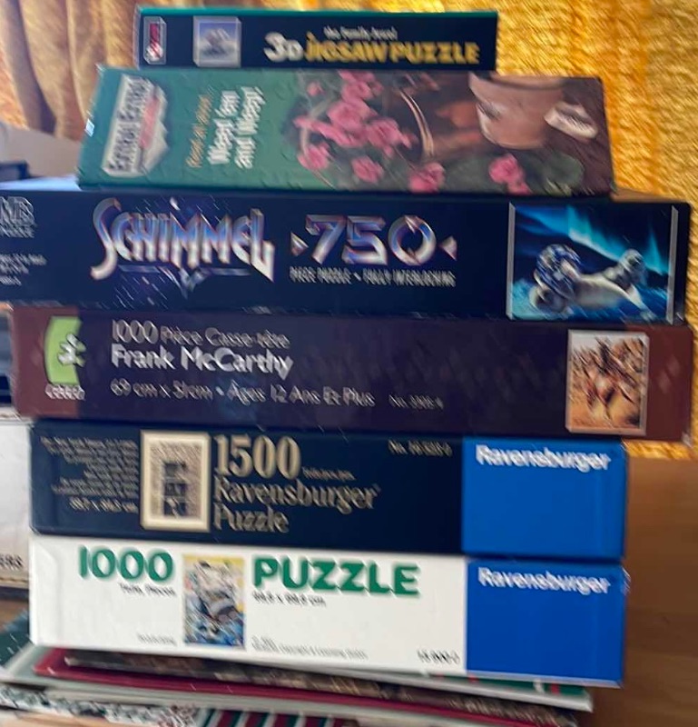 Photo 1 of COLLECTION OF PUZZLES SOME NEW ALL ARE COMPLETE 