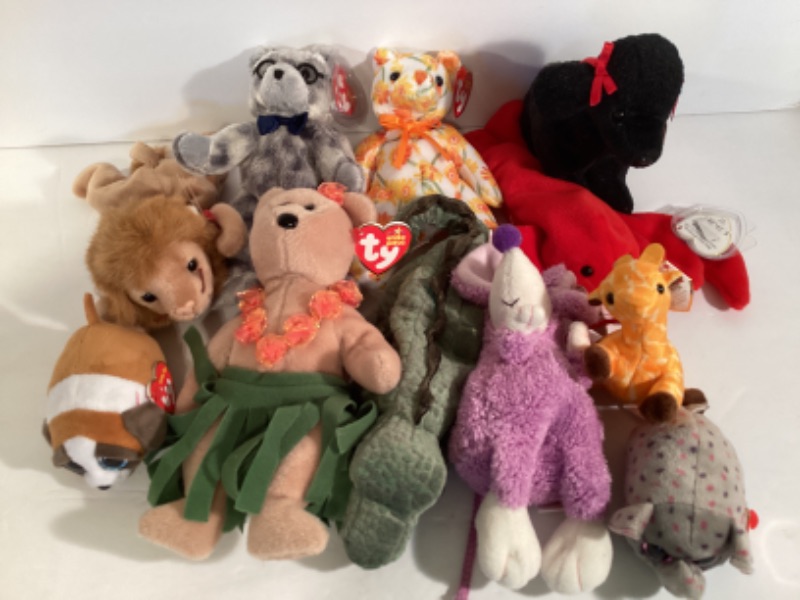 Photo 1 of TY BEANIE BABIES, TINNY BABIES AND JINGLE NOS W/ TAGS 