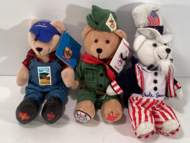 Photo 4 of STAMP BEARS NOS W/ TAGS