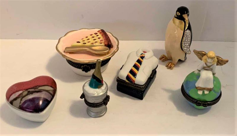 Photo 1 of 6 COLLECTIBLE TRINKET BOXES