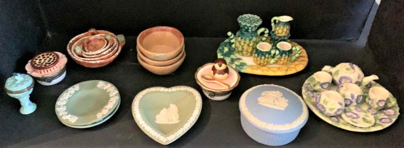 Photo 1 of HOME DECOR POTTERY ASSORTMENT