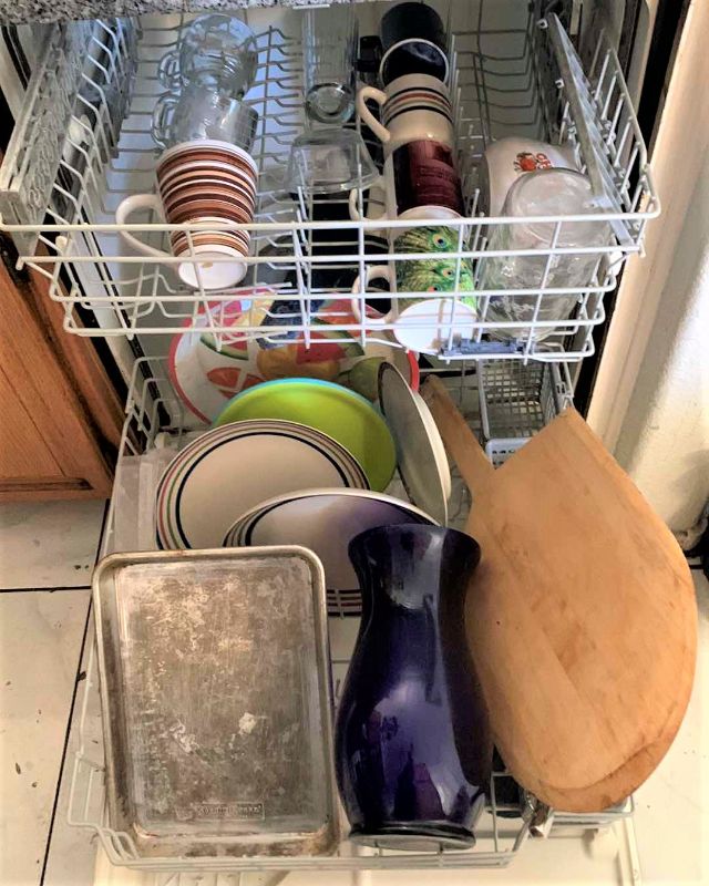 Photo 1 of CONTENTS INSIDE DISHWASHER (DISHWASHER NOT INCLUDED)