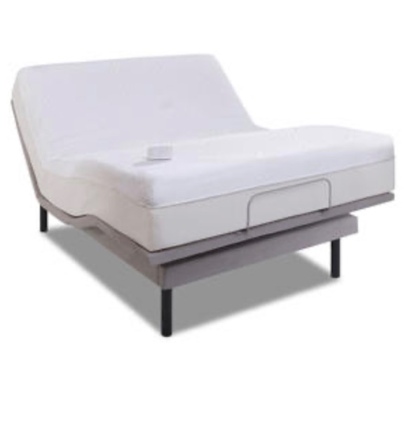 Photo 3 of QUEEN SIZE TEMPURPEDIC MATTRESS ADJUSTABLE, HEAD, LEGS AND MASSAGE W REMOTE 80” x 60”