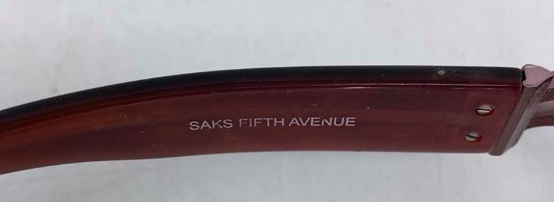 Photo 4 of SUNGLASSES FROM SAKS AND 2 PAIRS READERS