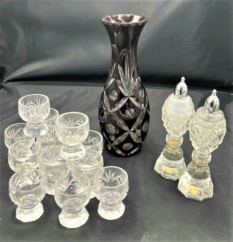 Photo 1 of CUT CRYSTAL ASSORTMENT