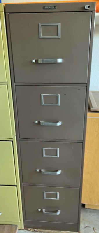 Photo 1 of 4 DRAWER METAL FILING CABINET