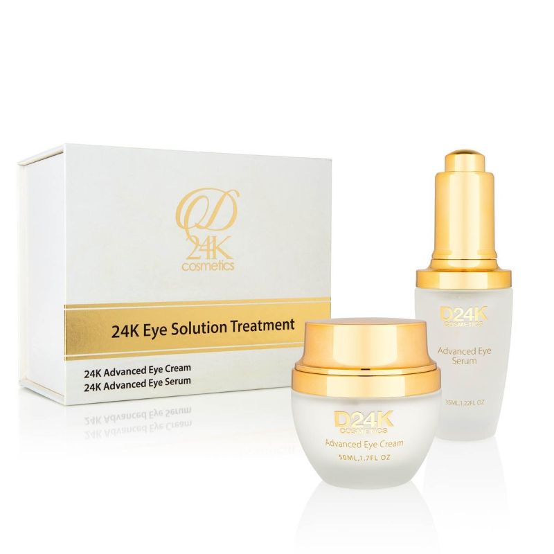 Photo 1 of NEW 24K EYE SOLUTION TREATMENT SERUM & CREAM - DRAMATICALLY REDUCES SIGNS OF AGING